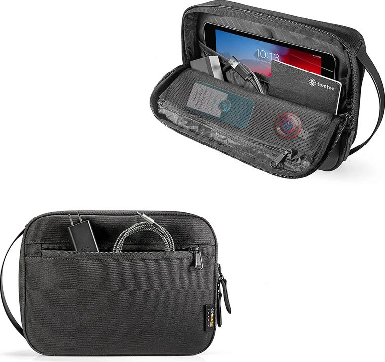 Túi đựng phụ kiện TOMTOC (USA) ELECTRONIC ORGANIZER cho iPad Mini/Tablet 7.9 inch - hàng chính hãng