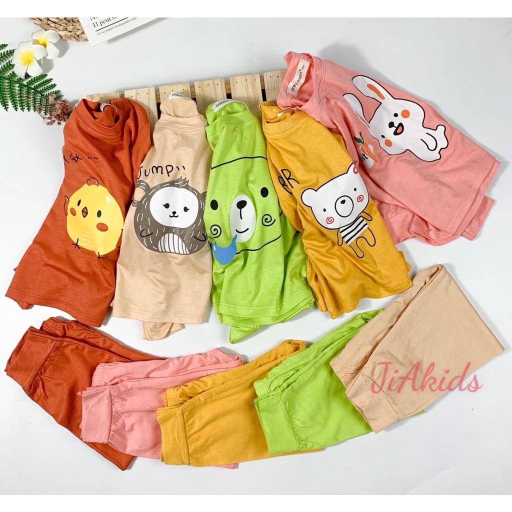 Bộ Dài Tay Cho Bé LDD29 Đồ Bộ Thun Lạnh Cao Cấp Mềm Mịn Thoáng Mát Hàng Chuẩn Loại 1 MINKY MOM Dễ Chịu, Thoải Mái Cho Bé