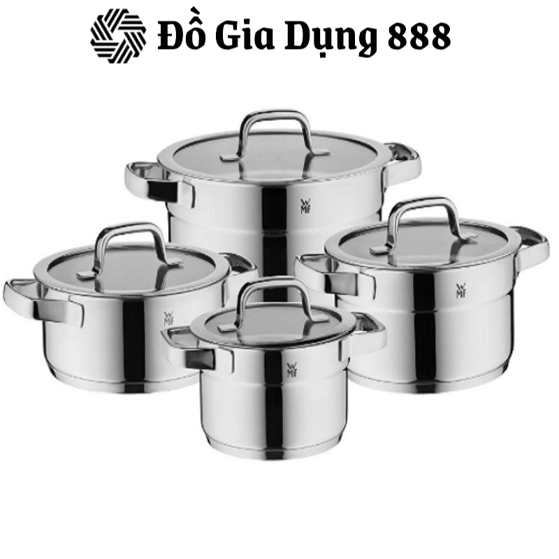 Bộ Nồi WMF Compact Cuisine 4 Món Cookware Set Chất Liệu Thép Không Gỉ- 0790046380