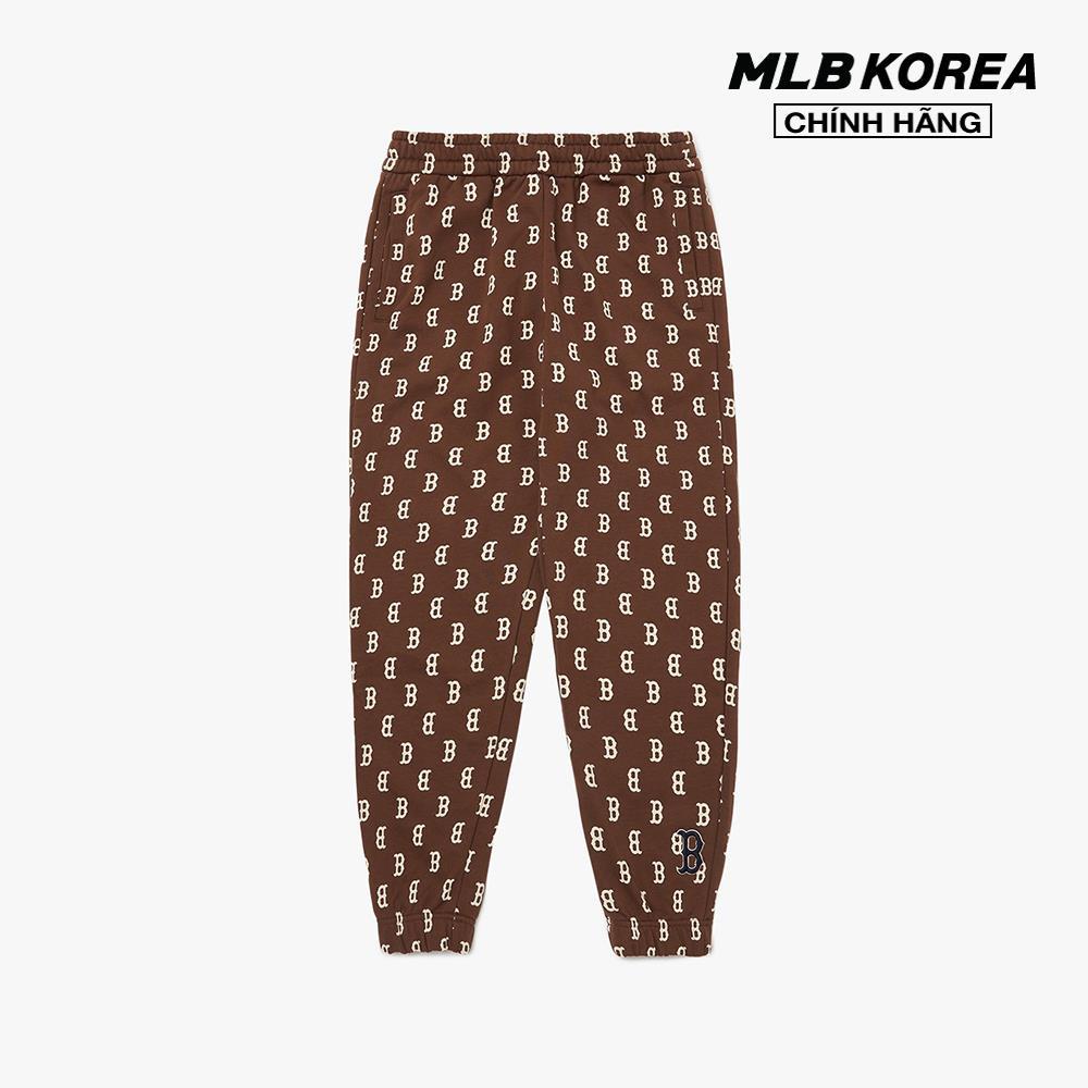 MLB - Quần jogger lưng thun Classic Monogram Allover 3APTM0424