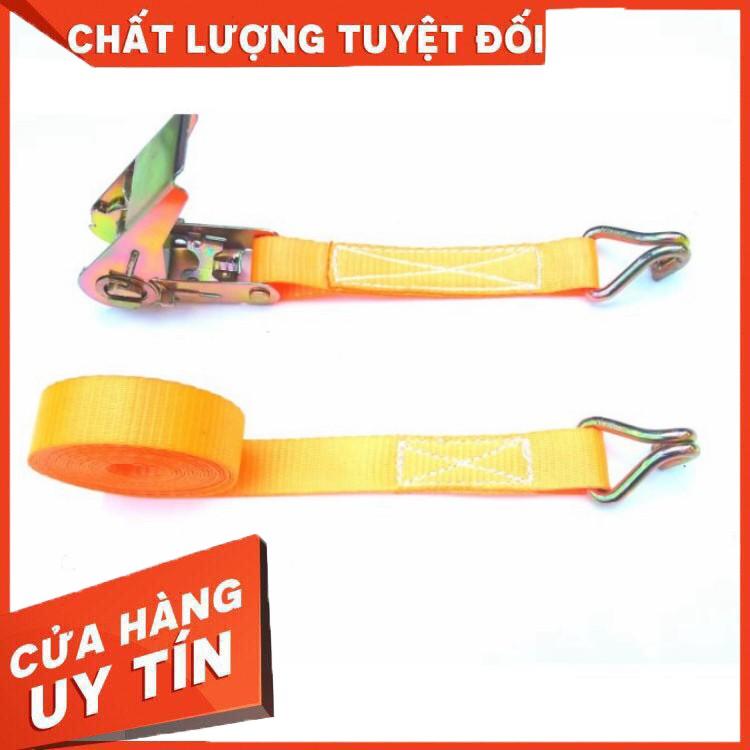 Dây Cảo Chằng Hàng Tăng Đơ Bản 25mmx3 mét tải 1000kg Có Móc J Liên Sơn