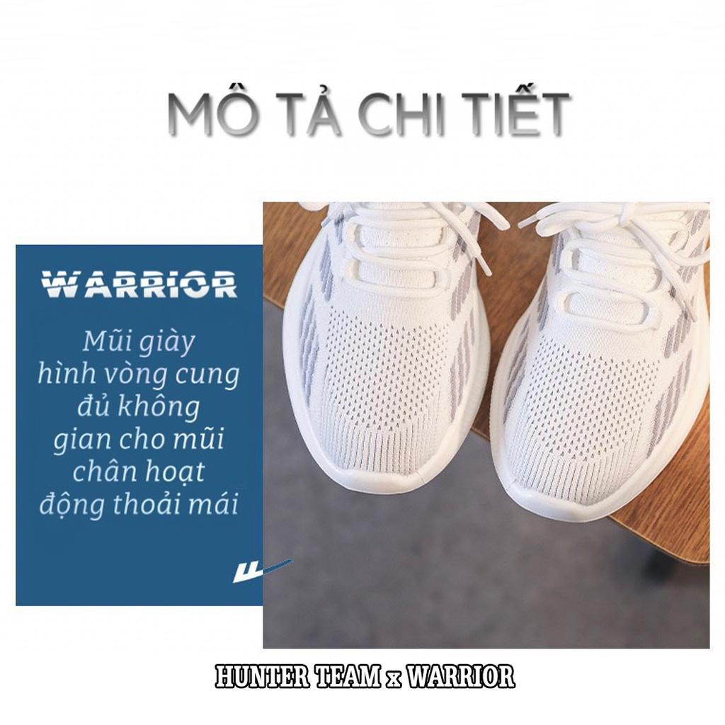 Giày Thể Thao Nam Cao Cấp Warrior Phong Cách Thể Thao - W009TRG (Màu Trắng)