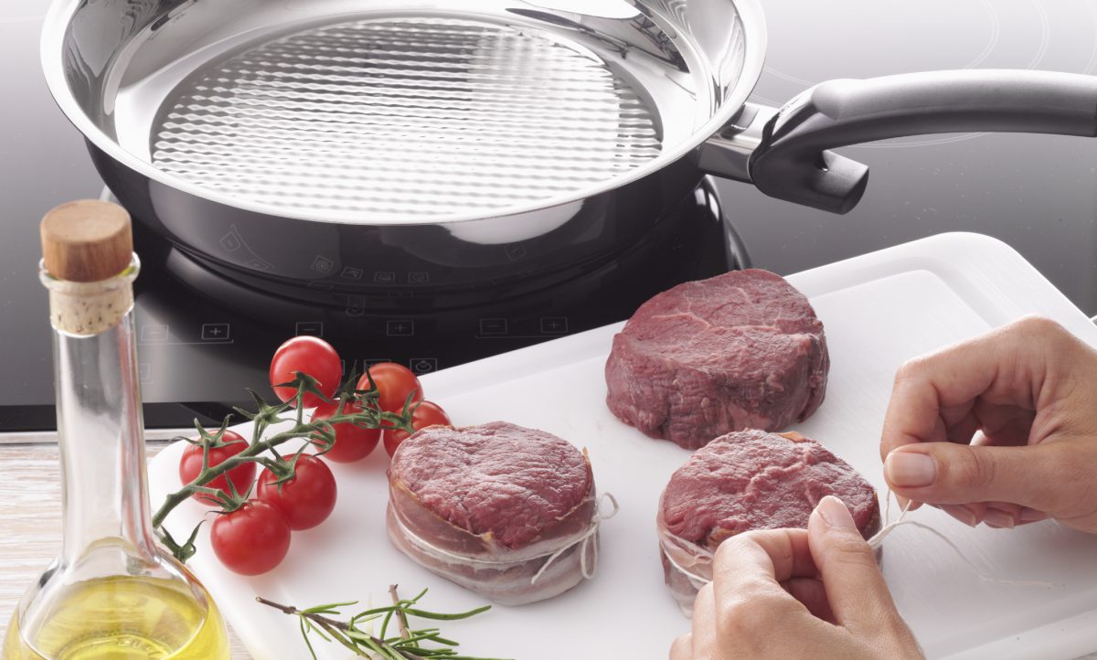 Chảo Inox Fissler Crispy Steelux Comfort - SX tại Đức - Hàng chính hãng