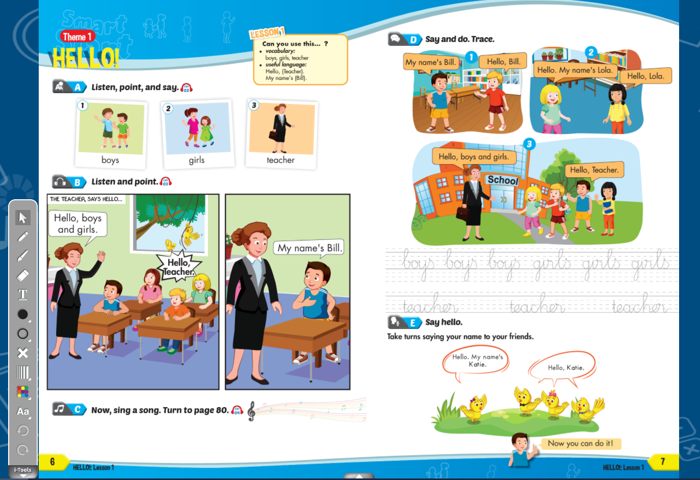 I-Learn Smart Start Special Edition 1 - Ứng dụng phần mềm tương tác sách học sinh