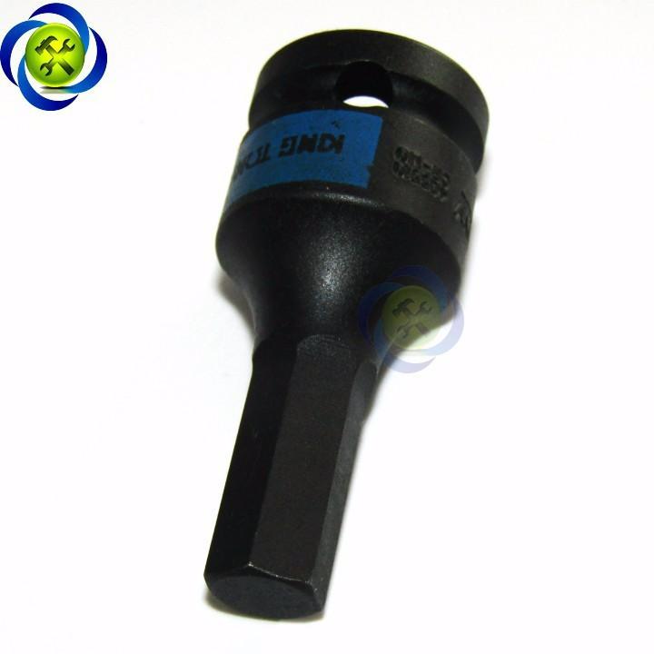 Đầu tuýp đen lục giác 10mm Kingtony 405510 loại 1/2
