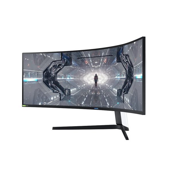 Màn hình LCD 49'' Samsung Odyssey G9 LC49G95TSSEXXV DualQHD 240Hz G-Sync Cong Chính Hãng