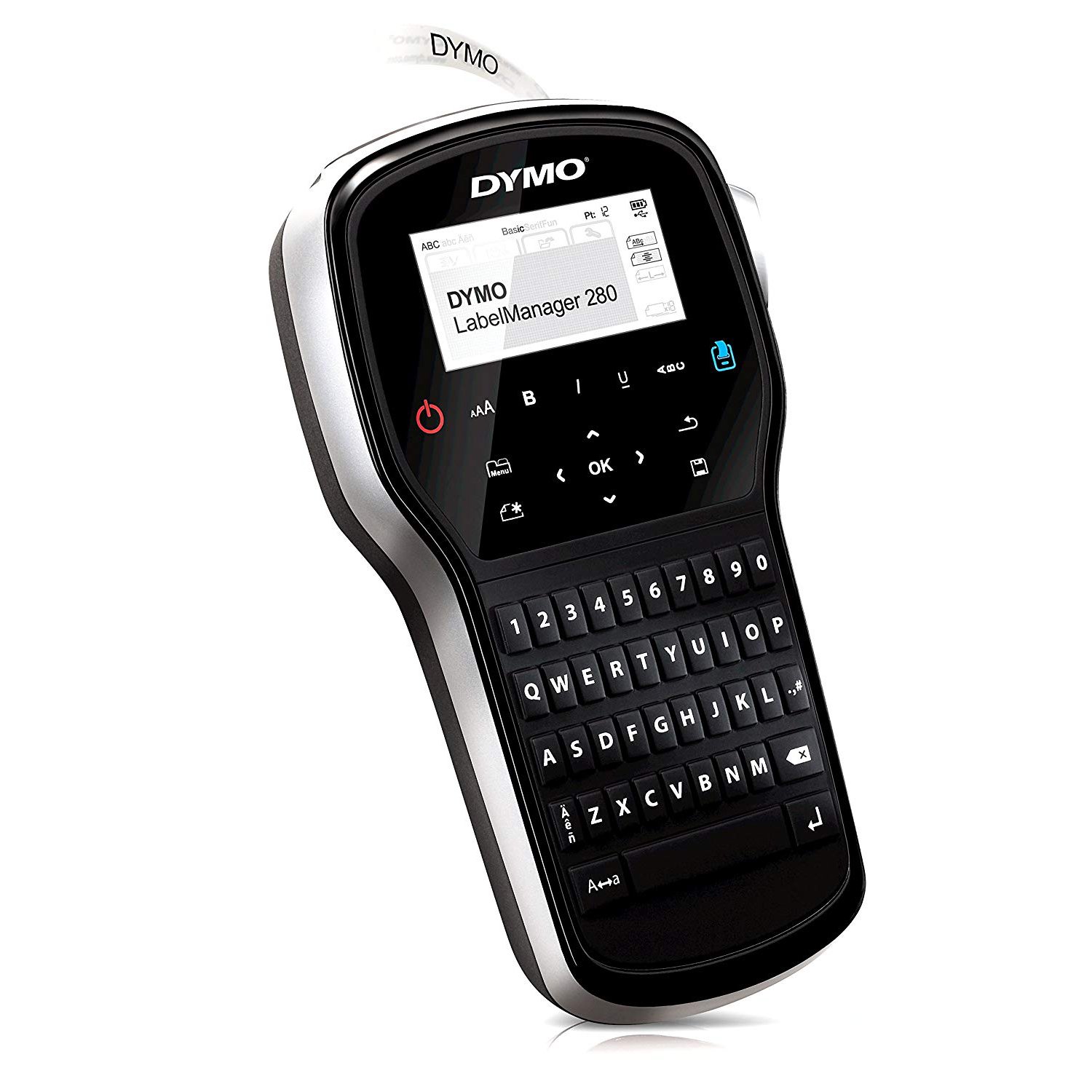 Máy in quản lý nhãn Dymo 280 bàn phím QWERTY