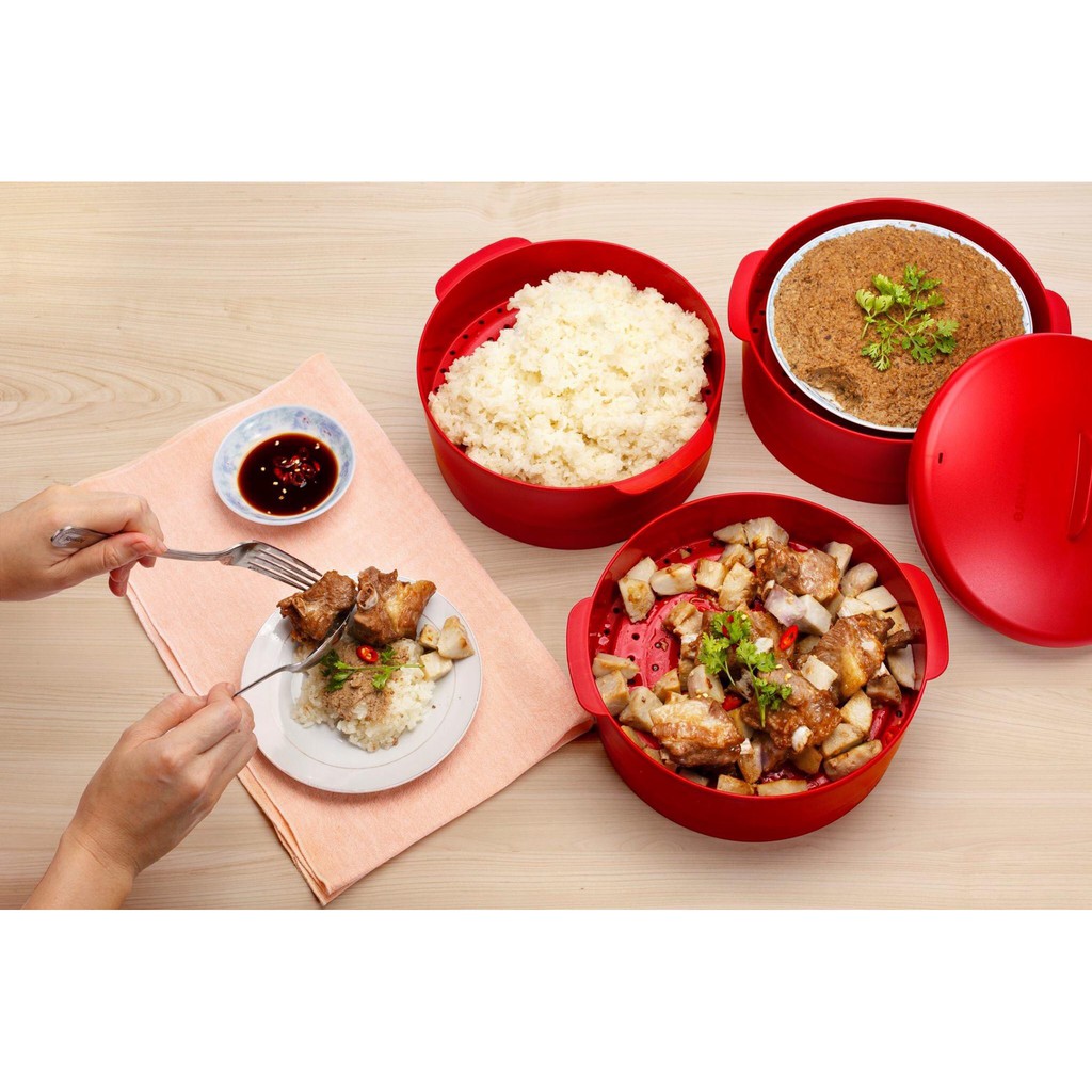 Xửng hấp 2 Tầng Steam It -Tupperware