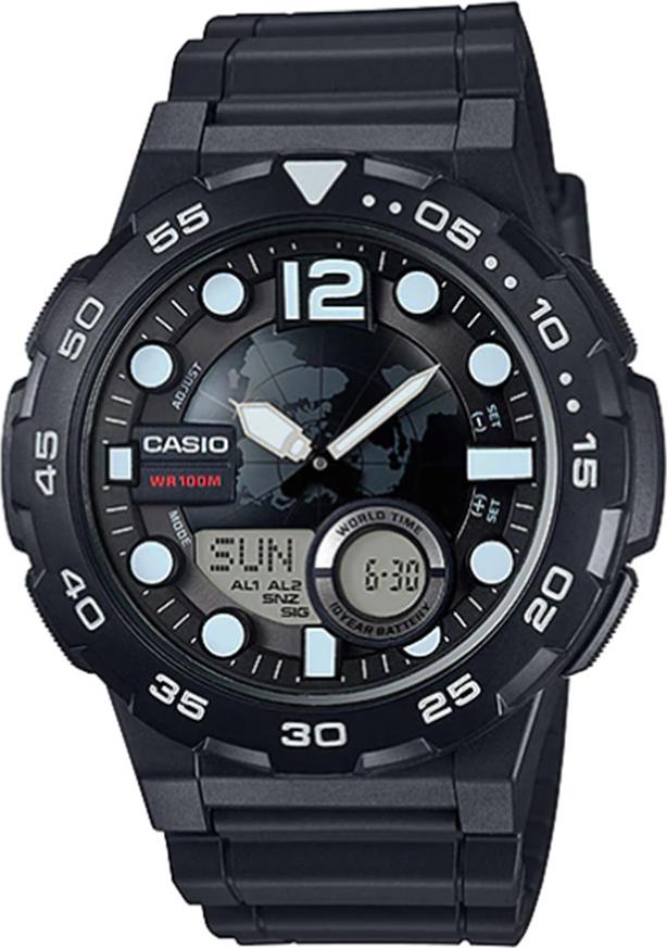 Đồng hồ nam dây nhựa Casio AEQ-100W-1AVDF