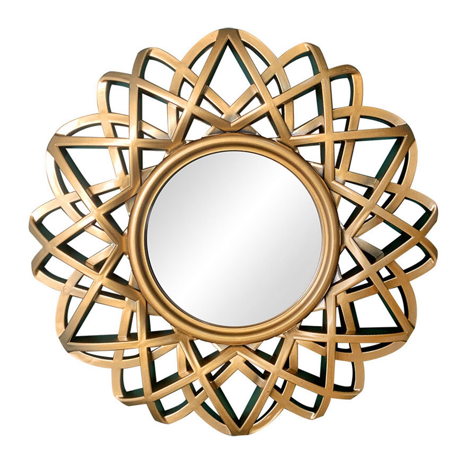 Wall Mirror, Home Decor Decorative Hanging Wall Art for Living Room Bedroom Entryway
