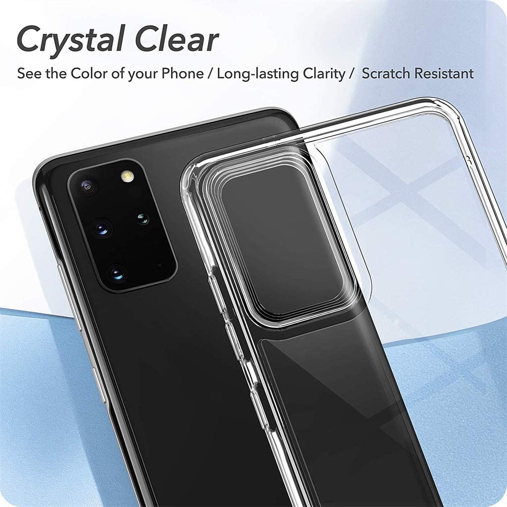 Hình ảnh Ốp lưng dẻo silicon cho Samsung Galaxy S20 Plus hiệu Ultra Thin (siêu mỏng 0.6mm, chống trầy, chống bụi) - Hàng nhập khẩu