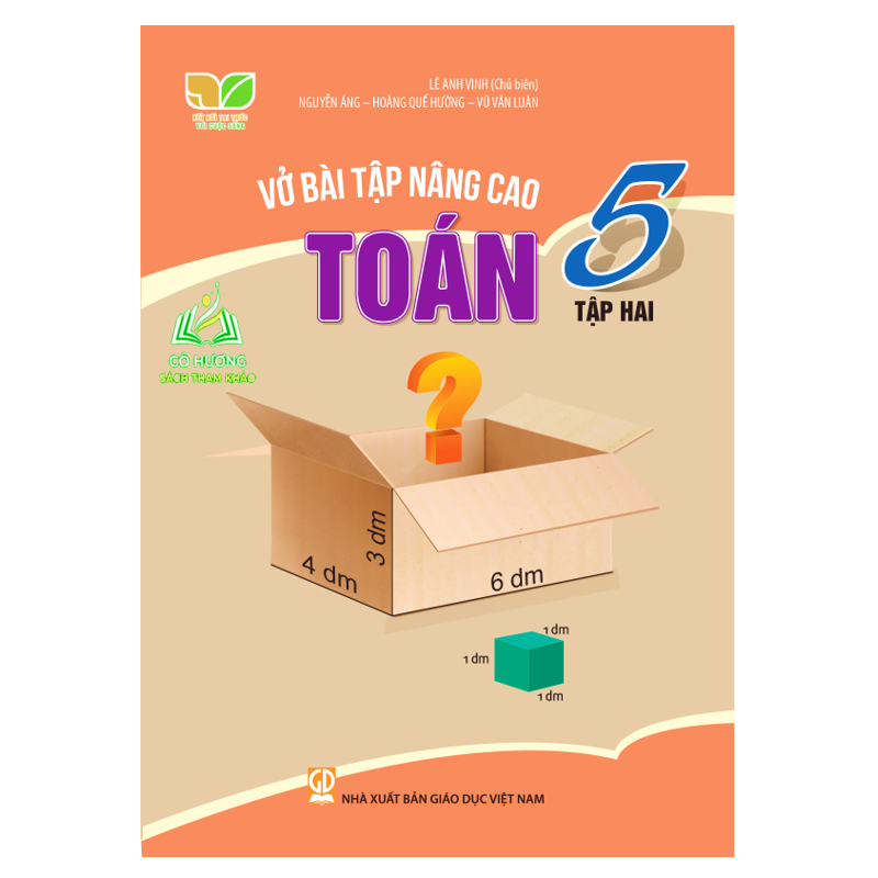 Sách - Combo Vở bài tập nâng cao Toán 5 - Tập 1 + 2 (Kết nối tri thức với cuộc sống) - ĐN