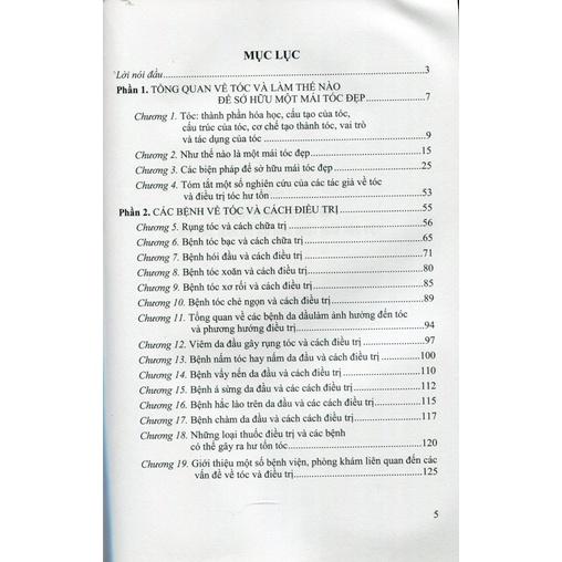 Sách - Tóc các bệnh ảnh hưởng đến tóc và cách đ.trị