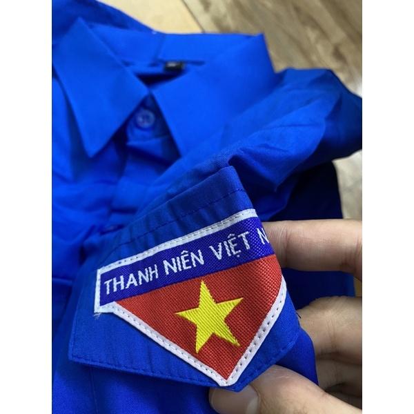 Áo Đoàn TNVN form chuẩn mua 01 áo tặng 01 mũ logo thêu