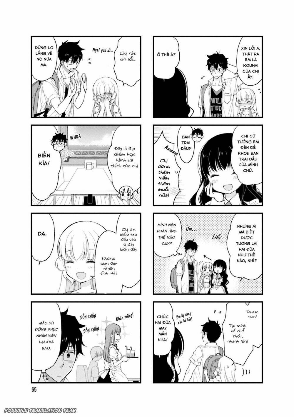 senpai nhỏ nhắn của tôi rất dễ thương chapter 24 5