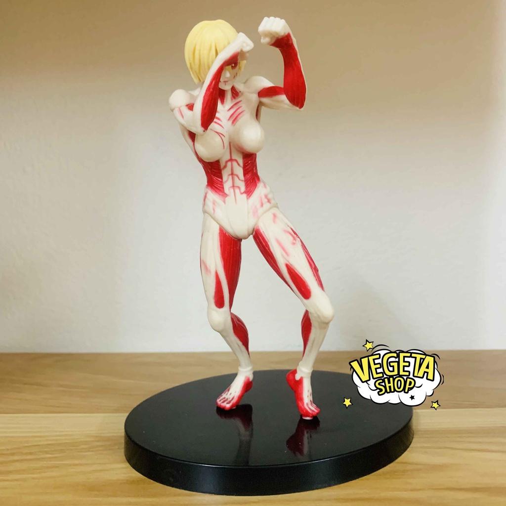 Mô hình Attack On Titan - Annie Leonhart - Titan hình nữ Female Titan - Titan nữ nhân - Fullbox 16cm - Đại chiến titan