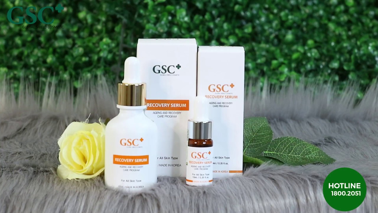 Tinh chất phục hồi và tái tạo da GSC+ Recovery Serum 50ml