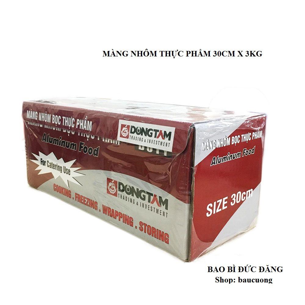 Màng nhôm, giấy bạc thưc phẩm Đồng Tâm 30cm x 3kg