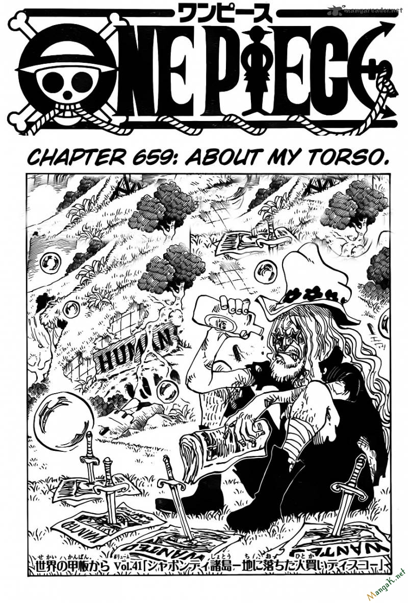 One Piece Chapter 659 - Trang 1