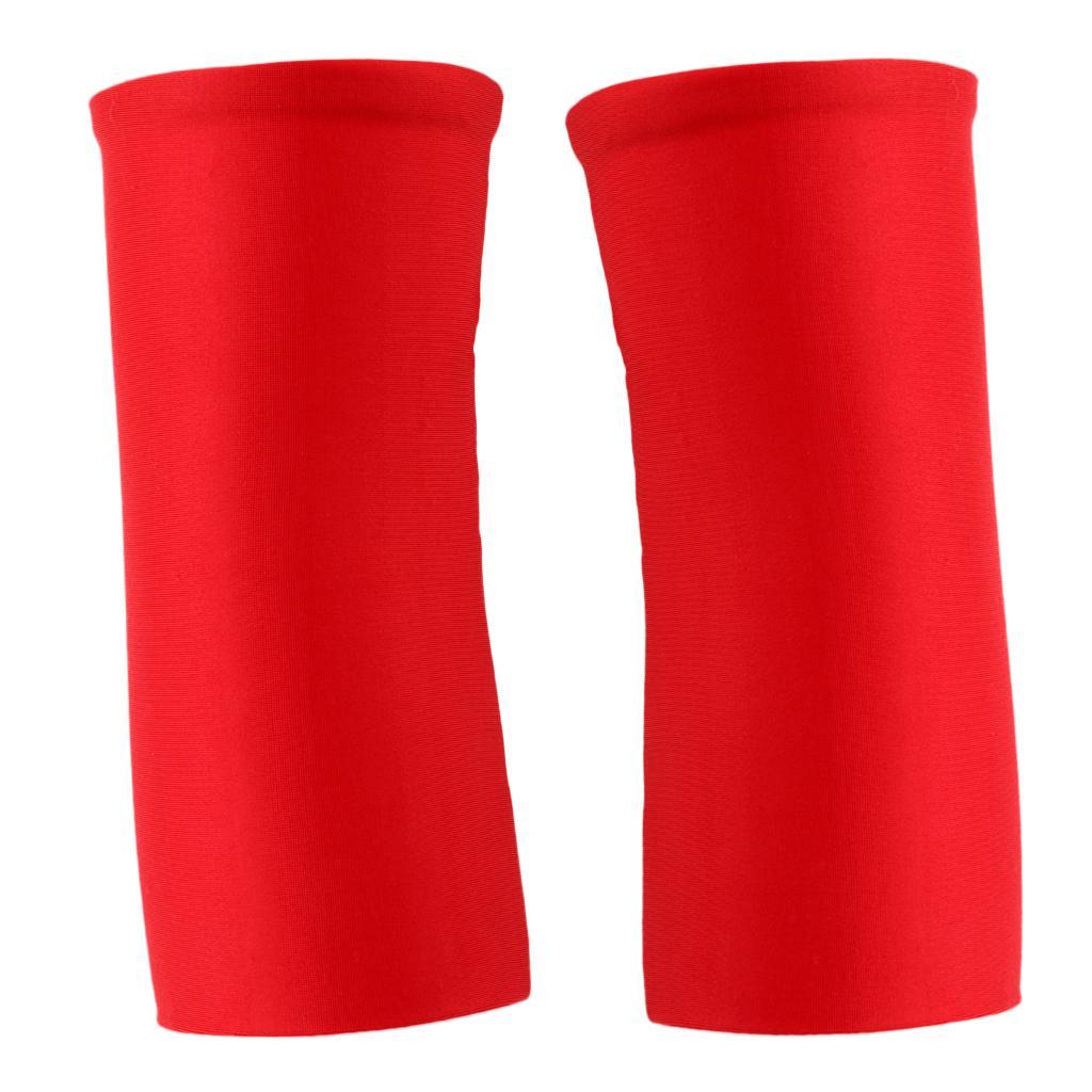2x Elbow Support Sleeve Compression Basketball Baseball Football Tennis Protective Arm Brace - Running Cover Sport Elbow Support