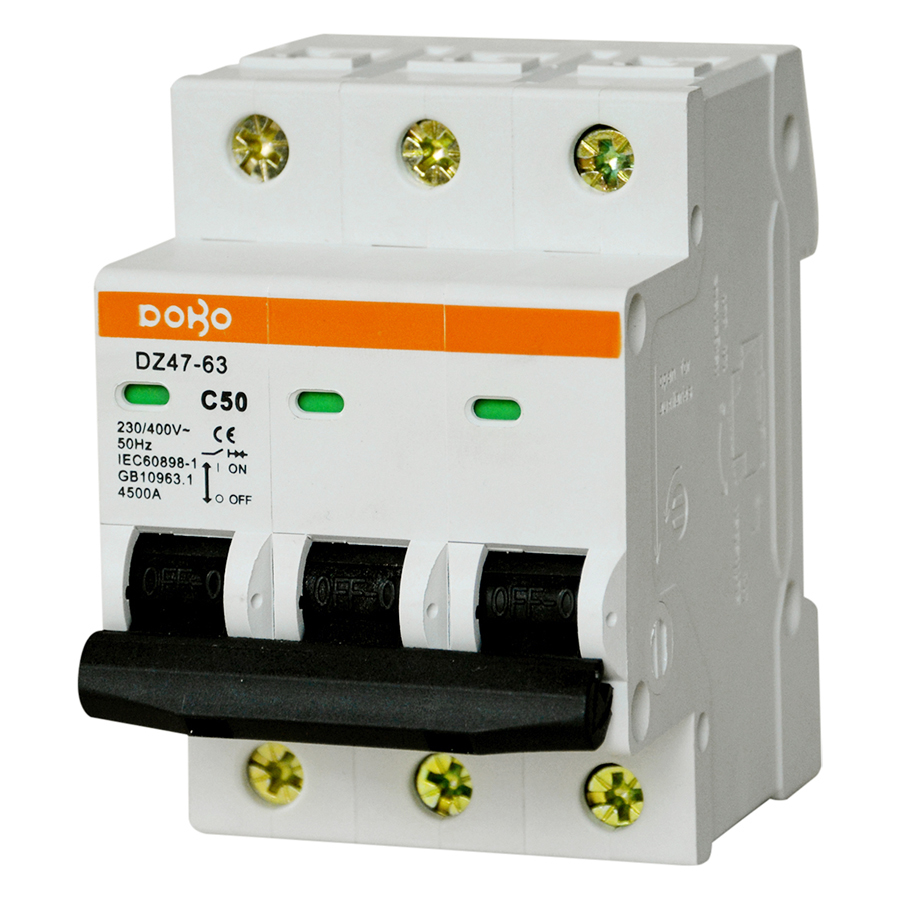 Cầu Dao Tự Động 3 Pha Dobo Electric Korea - Trắng