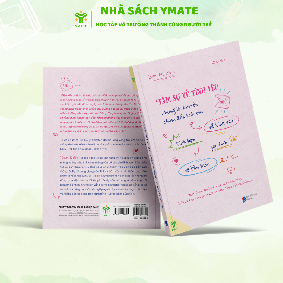 Sách Tâm Sự Về Tình Yêu- Những Lời Khuyên Chạm Đến Trái Tim về Tình Yêu, Tình Bạn, Gia Đình Và Bản Thân - YMATE