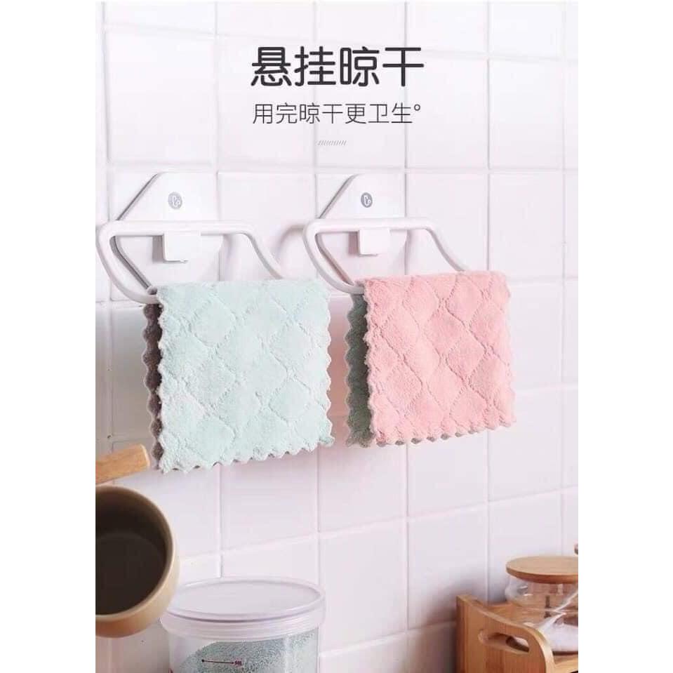 Khăn lau ziczac đa năng, khăn lau bếp siêu tiện lợi, dễ giặt dũ sạch