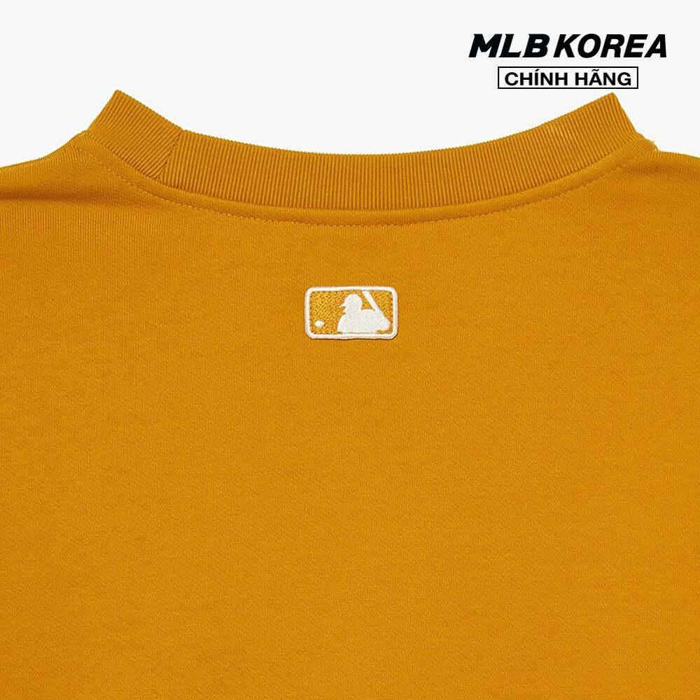 MLB - Áo sweatshirt unisex cổ tròn tay dài bo gấu thời trang 3AMTV1034