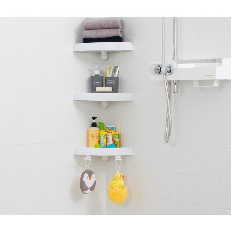 Kệ góc hút chân không để đồ nhà tắm
