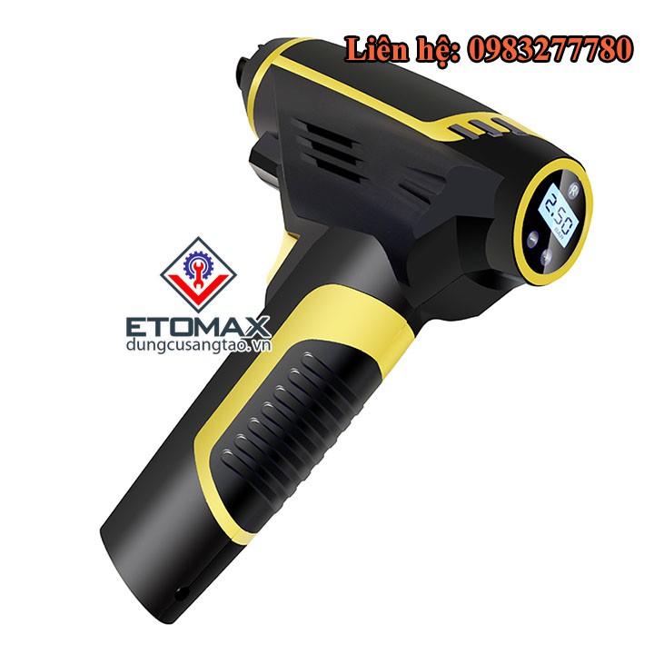 Máy bơm hơi cầm tay pin sạc cao cấp AIR PUMP