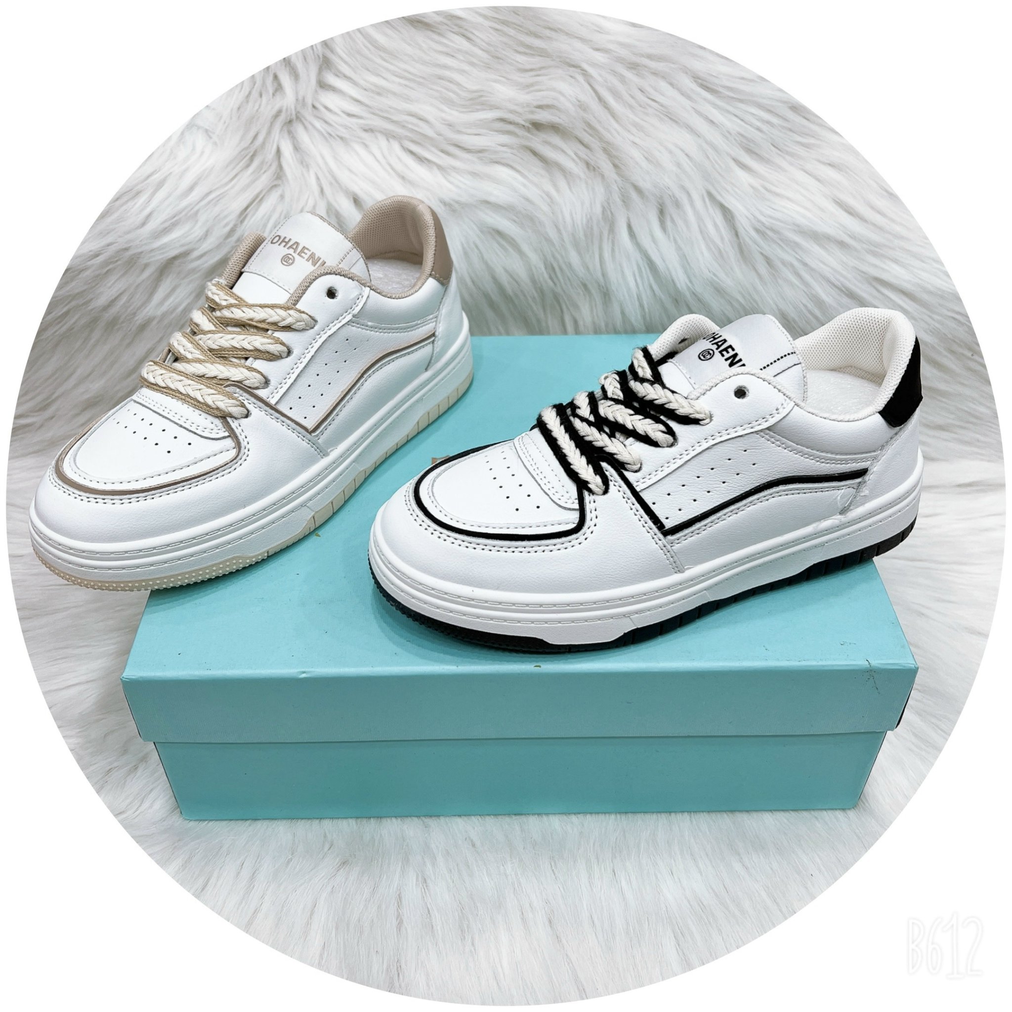 Giày Thể Thao Nữ - Giày Sneaker đế độn ,ôm chân ,form đẹp