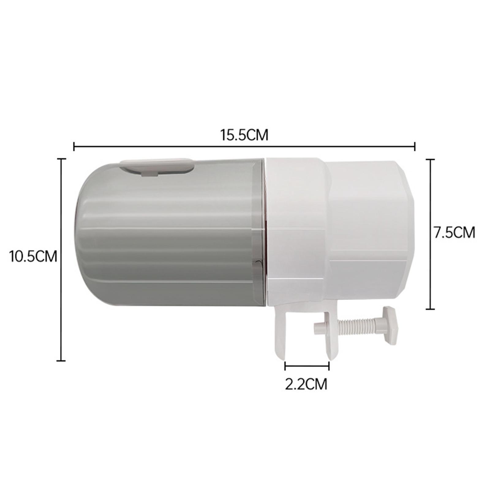 Electric Timer Food Dispenser Aquarium Feeding Turtle Automatic Fish Feeder