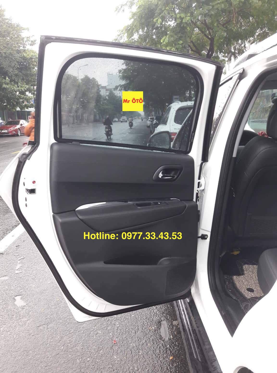 Rèm Che nắng xe Peugeot 3008 FL loại 1 có hút nam châm, Vải dày dặn, chống nắng tuyệt đối