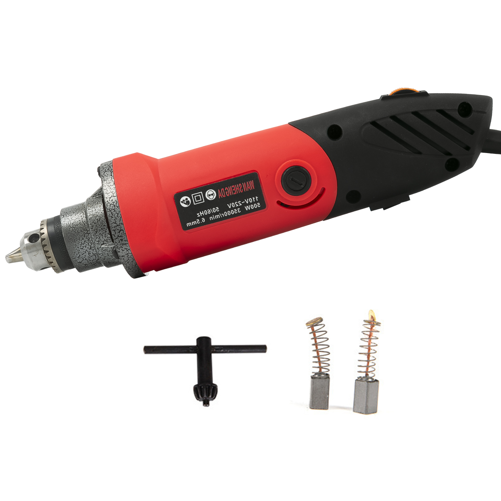Máy mài điện có thể điều chỉnh 6 tốc độ 500W Máy khắc đánh bóng ngọc bích đa chức năng Đầu cắm EU