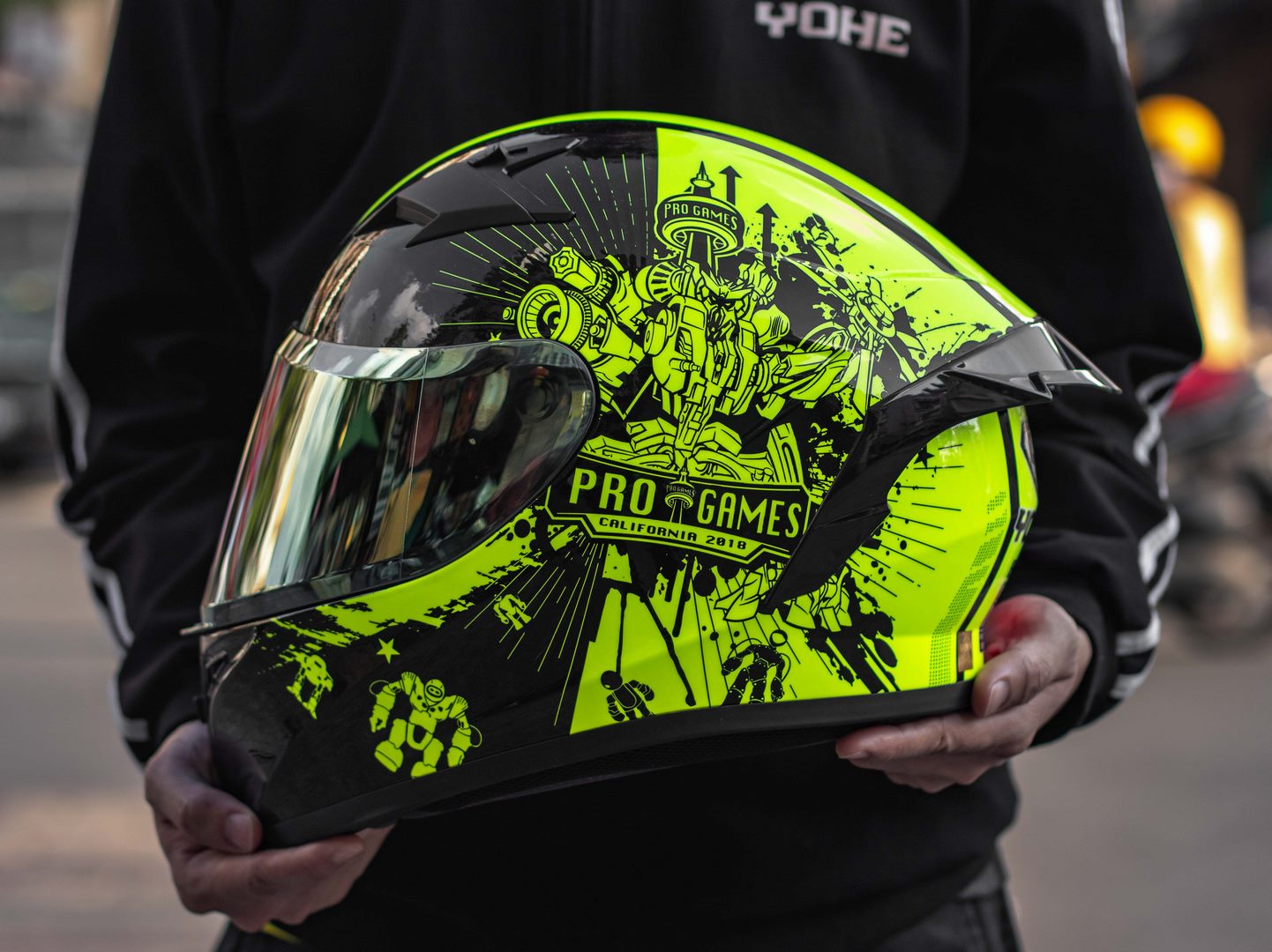 Mũ Bảo Hiểm Fullface YOHE 978 Plus