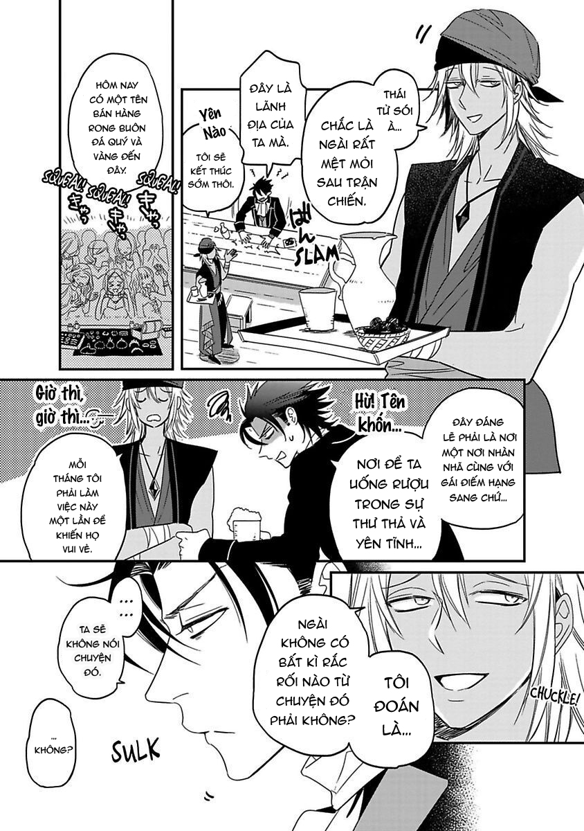 thái tử bạo chúa ở thế giới khác muốn cưới tôi ~ tên sói đen muốn cầu thân cô phù thủy tái sinh chapter 4.2 10