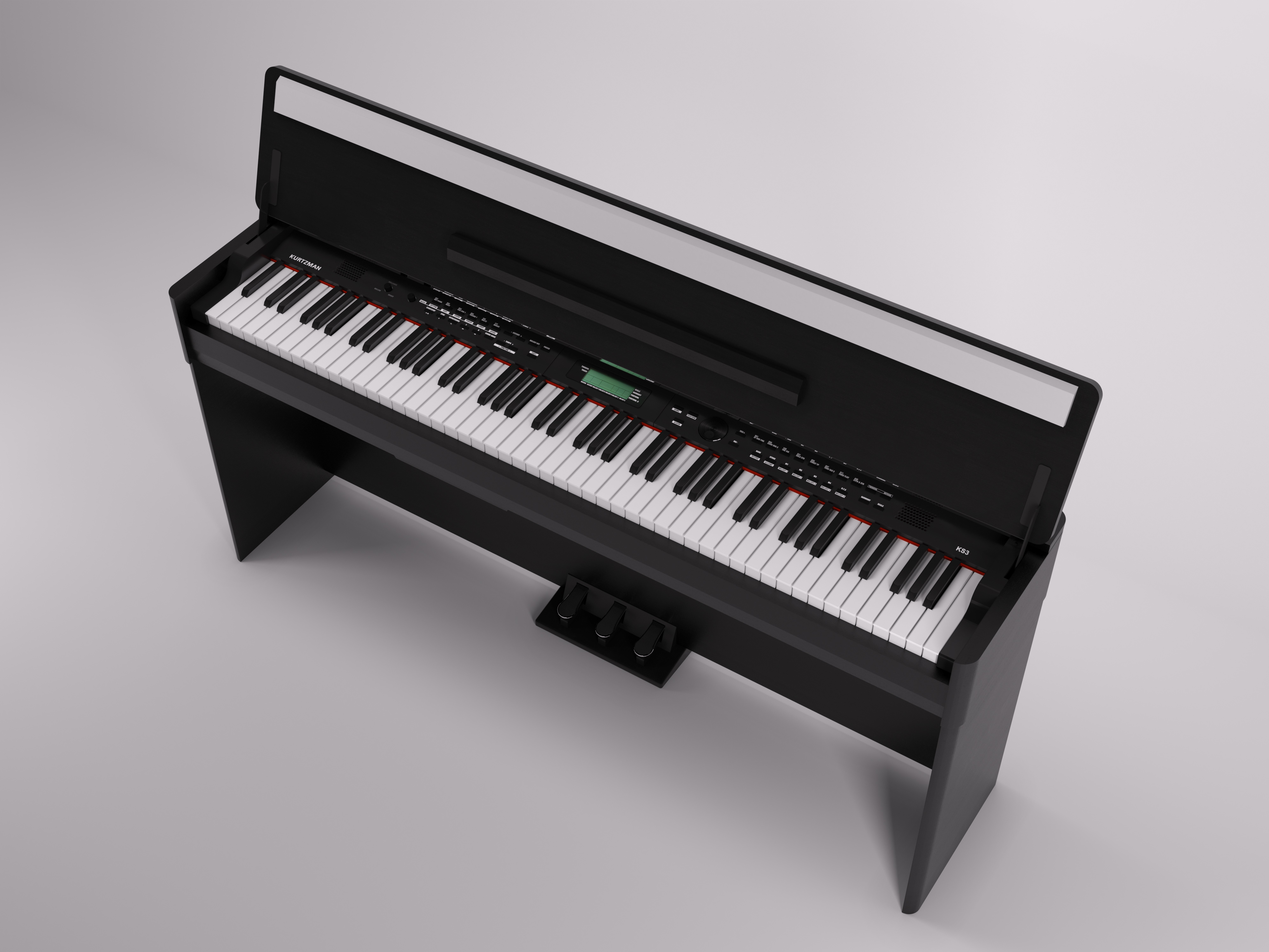 Đàn Piano điện cao cấp/ Home Digital Piano - Kzm Kurtzman KS3 - Hàng chính hãng - Màu