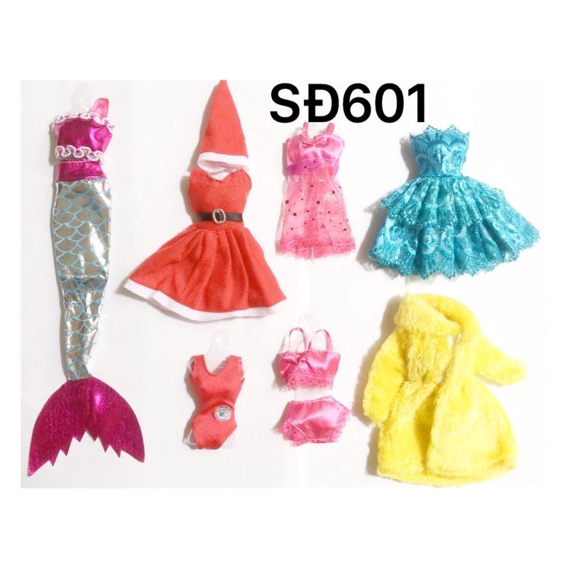Combo 6 loại quần áo búp bê 30 cm