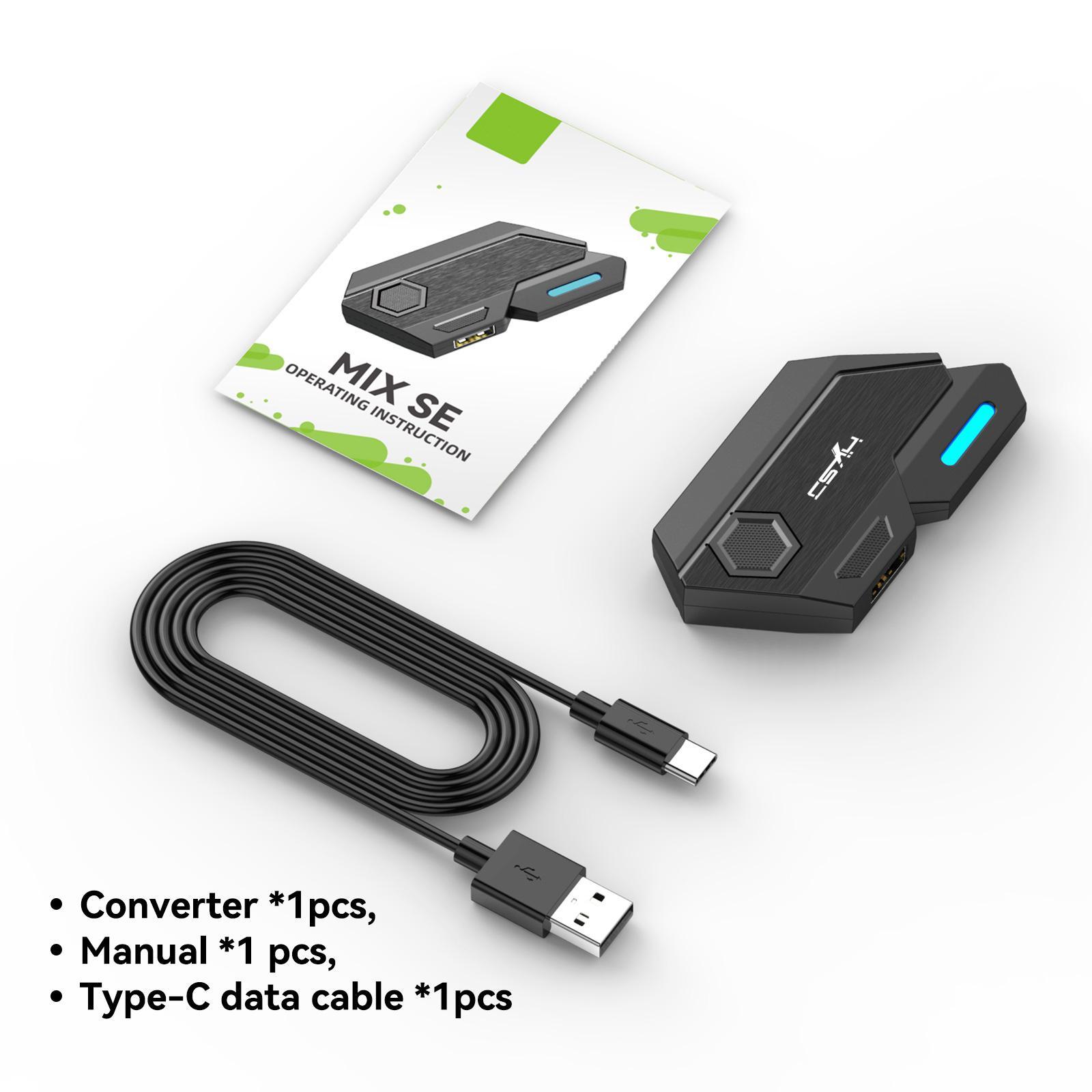 Mobile Gamepad Controller Gaming Converter for Android Gaming Gamer Home