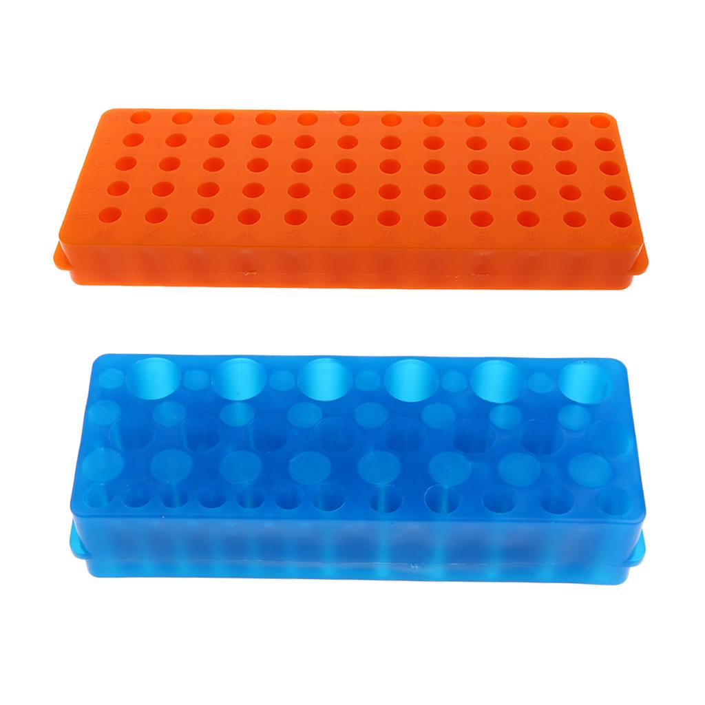 Lab Test Centrifuge Tube Rack 60Holes Different Size for 0.5ml 1.5ml 2ml 5ml