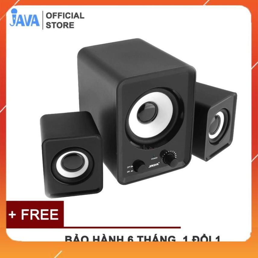 Bộ 3 Loa Vi Tính PC Cao Cấp 2.1 - Loa vi tính Âm Bass Echo Hay - Nhỏ Gọn (MSP VT125)