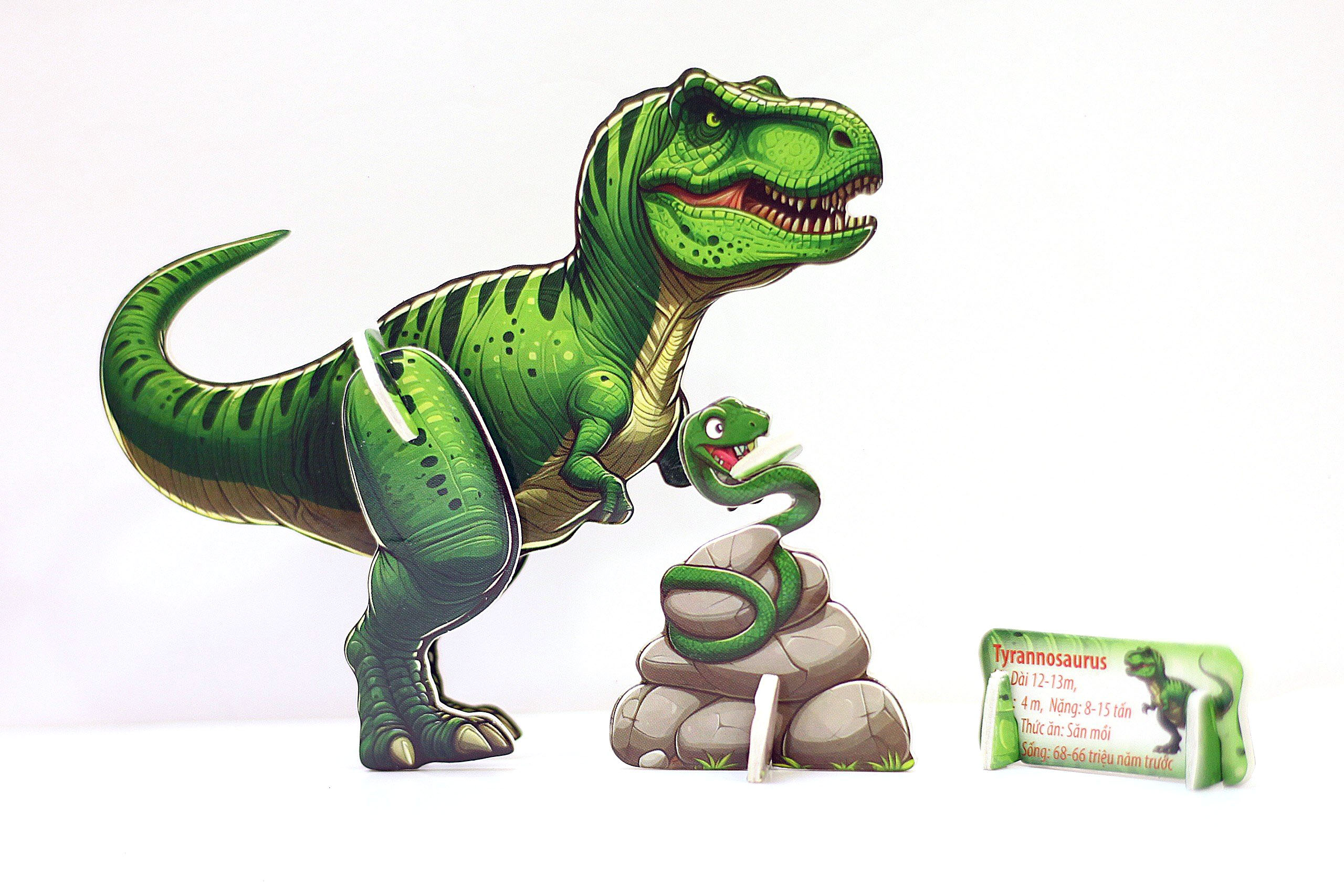DINO-I (4IN 1)Ráp hình 3D