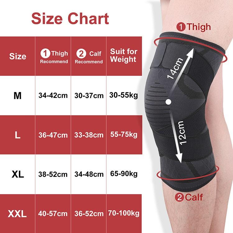 Băng đầu gối có dây - Băng Bảo Vệ Đầu Gối Tập GYM Cao Cấp