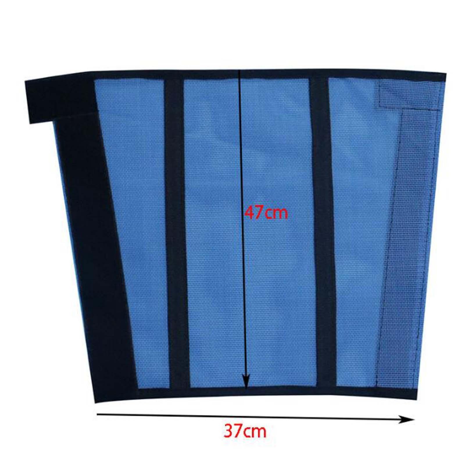 4Pcs Horse Fly Leg Boots Leg Guard Durable Fine Mesh Blue Horse Leggings Breathable Protective Sports Protection Training Outdoors