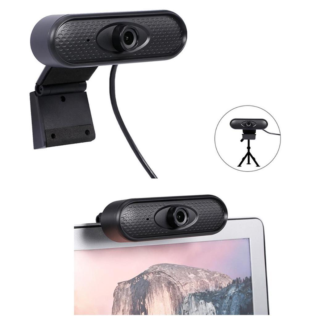 3X USB Camera Video Recording Web Camera with Microphone For PC 1080P