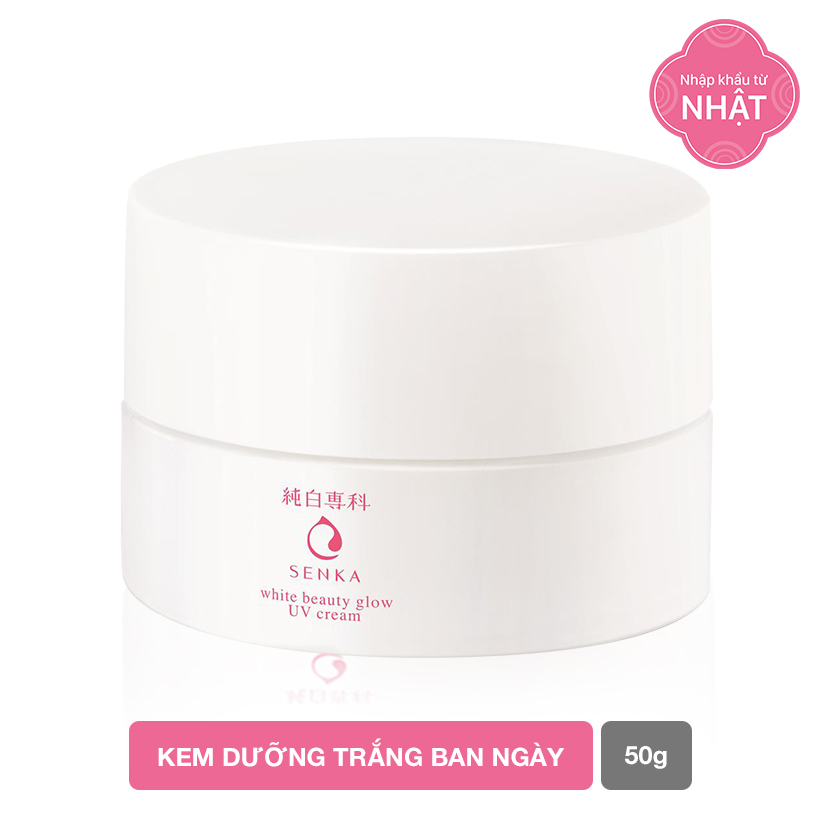 Bộ sản phẩm Senka dưỡng da trắng hồng ngày và đêm (Nước tẩy trang Senka Fresh 70ml + SRM Senka Perfect Whip 50g + Kem trắng da ban đêm Senka 50g + Kem trắng da ban ngày Senka 50g)