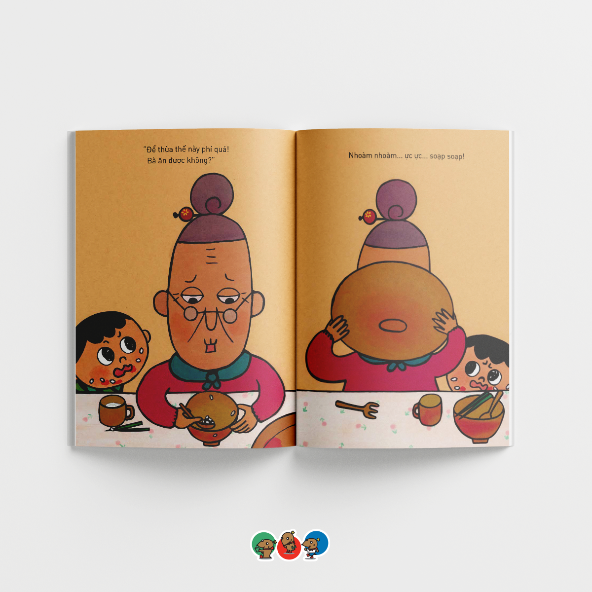 Sách cho bé từ 3 tuổi - Bộ 4 cuốn Bà Phí quá - Phát triển tư duy