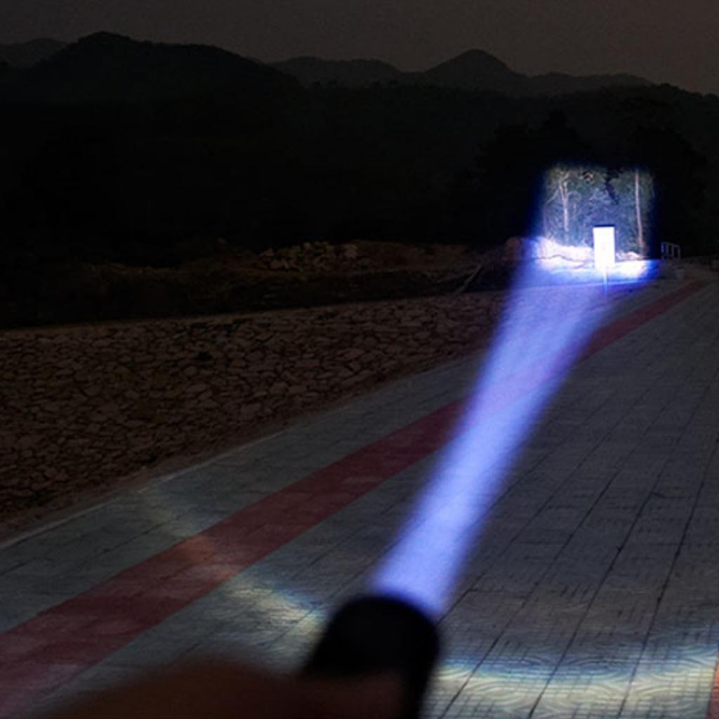 Portable Torch Flashlight USB Rechargeable Led Light High Powered Lamp