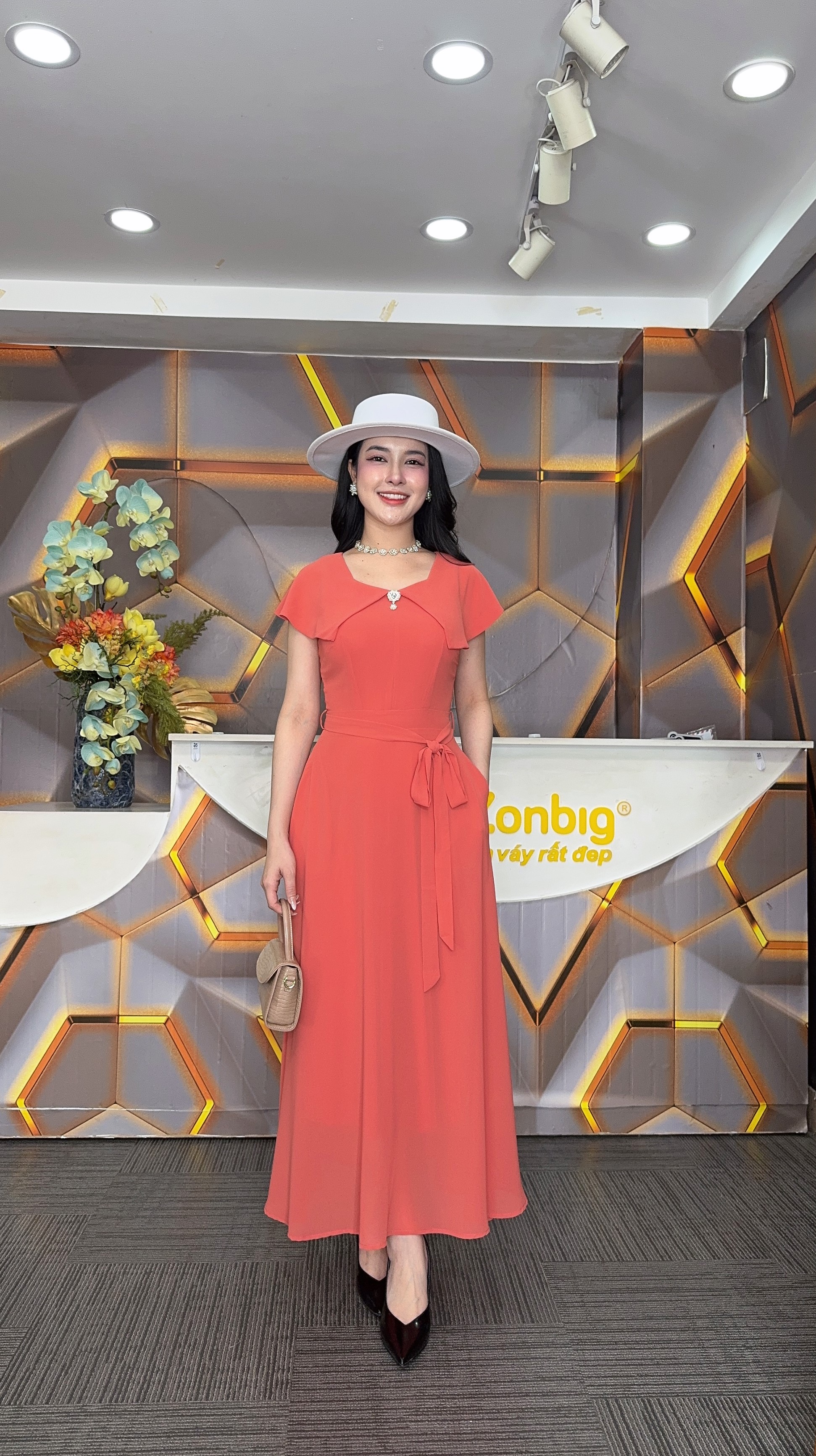 Đầm xòe - Y1892 - Thương hiệu Zonbig