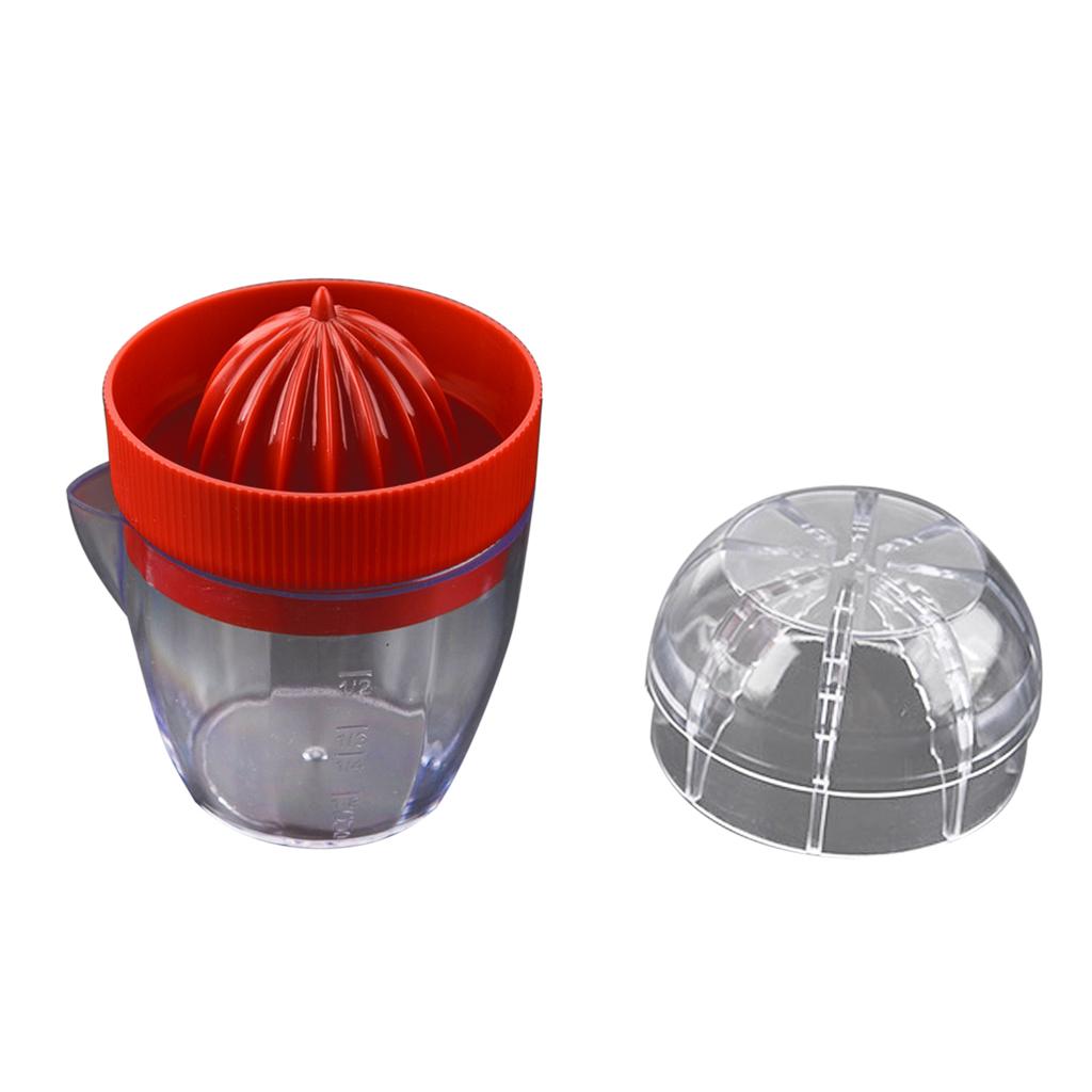 Manual Hand Citrus Juicer Orange Plastic Squeezer + Cheese Grater Zester kit